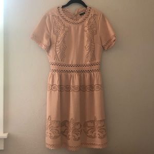 Ark & Co. Pink Knee Length Dress